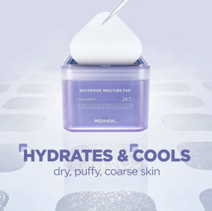 Mediheal Watermide moisture Pad 170ml / 100pads - Image 2