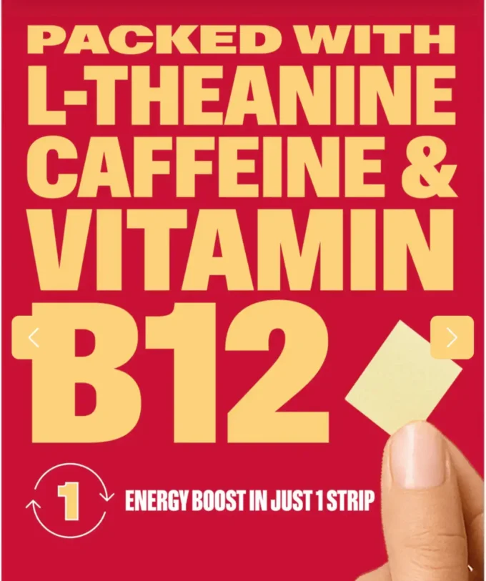 NuStrips Energy (Lemon Flavor) - 3-Pack - Image 2