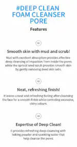 A'PIEU Deep Clean Foam Cleanser Pore - Image 2