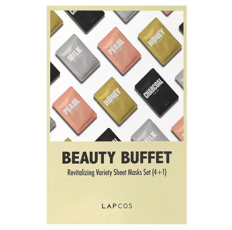 LAPCOS Beauty Buffet Revitalizing Variety Sheet Mask Set