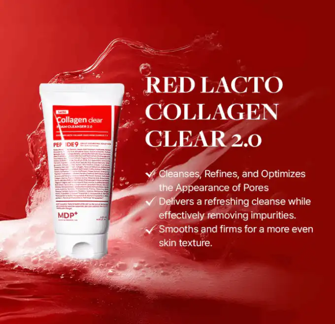 MDP+ Red Lacto Collagen Cleansing Oil - Image 2
