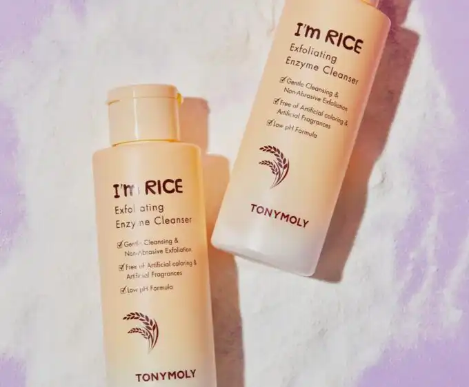TONYMOLY I'm Rice Active Enzyme Exfoliating Cleanser - Image 4