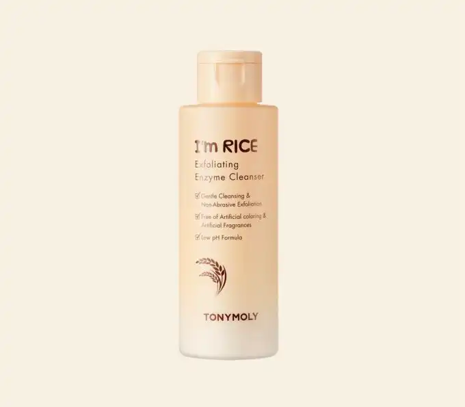 TONYMOLY I'm Rice Active Enzyme Exfoliating Cleanser - Image 2