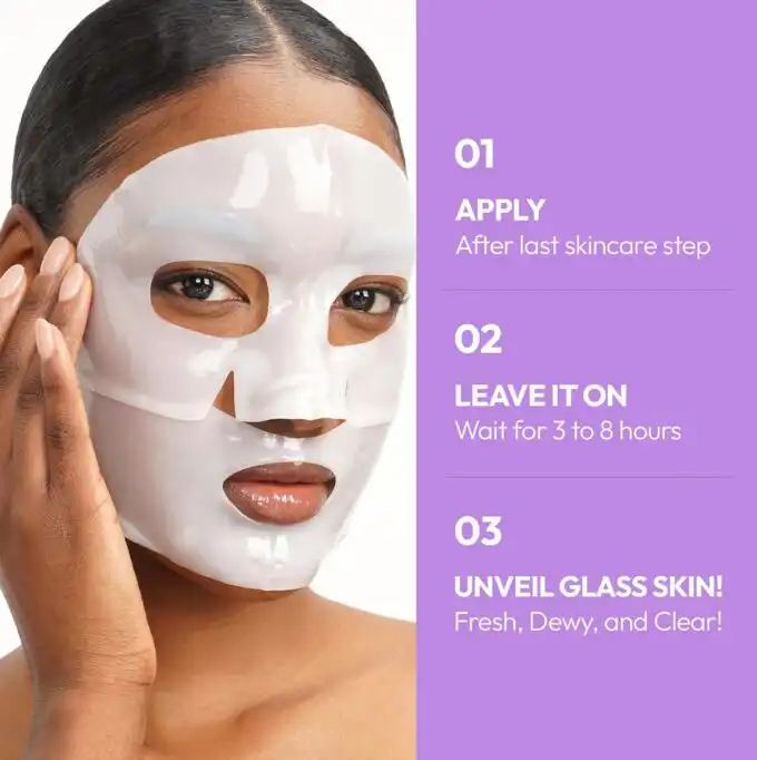 LAPCOS Deep Collagen Glass Skin Overnight Mask - Image 8