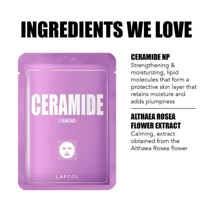 LAPCOS Ceramide Firming Sheet Mask - Image 6