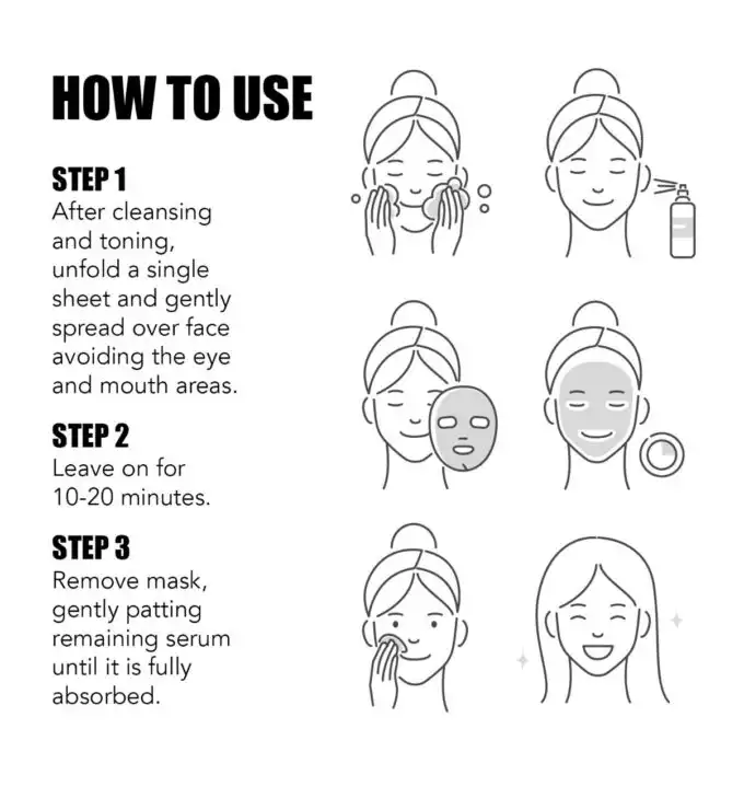 LAPCOS Ceramide Firming Sheet Mask - Image 2