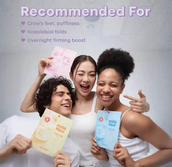 TONYMOLY Peptide 9 Eye & Smile Like Collagen Melt Mask - Image 7