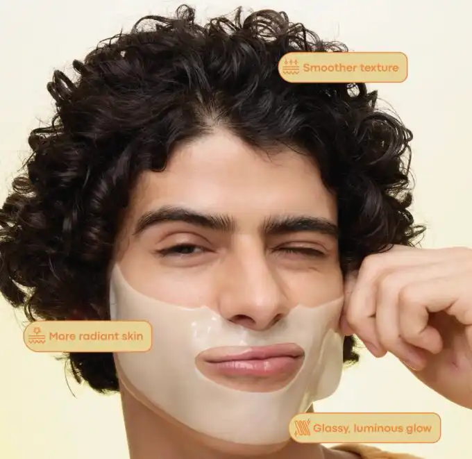 TONYMOLY Vitamin C & Rice Essence Glowing Mask - Image 4