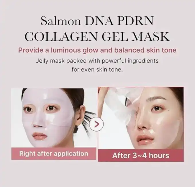 Medicube Salmon DNA PDRN Pink Collagen Jelly Gel Mask - Image 3