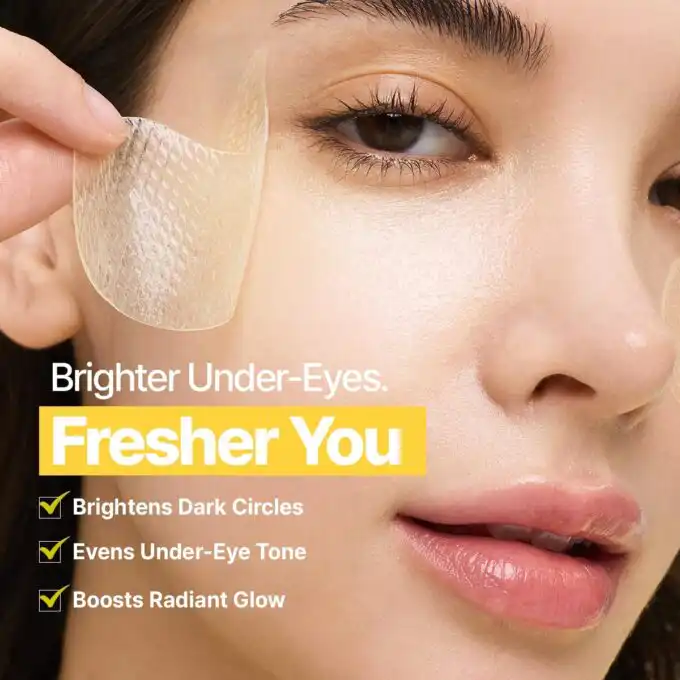 GOODAL Green Tangerine Vitamin C Eye Patches - Image 4