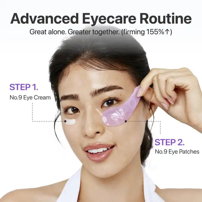 numbuzin No.9 Eye Patches, NAD+ Collagen Gel Eye Masks - Image 7