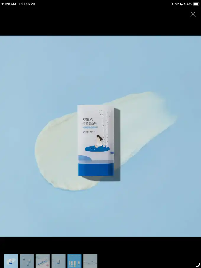 Round Lab Birch Juice Moisturizing UV-Lock Sun Stick SPF50+ - Image 2