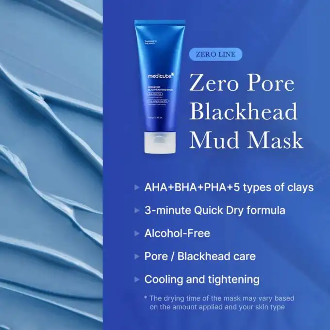 Medicube Zero Pore Blackhead Mud Facial Mask - Image 2