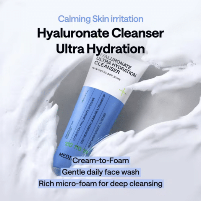 Mediheal Hyaluronate Ultra Hydration Cleanser - Image 3